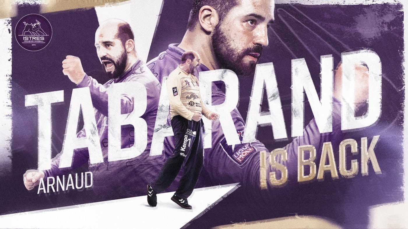 Arnaud Tabarand de retour au Istres Provence Handball