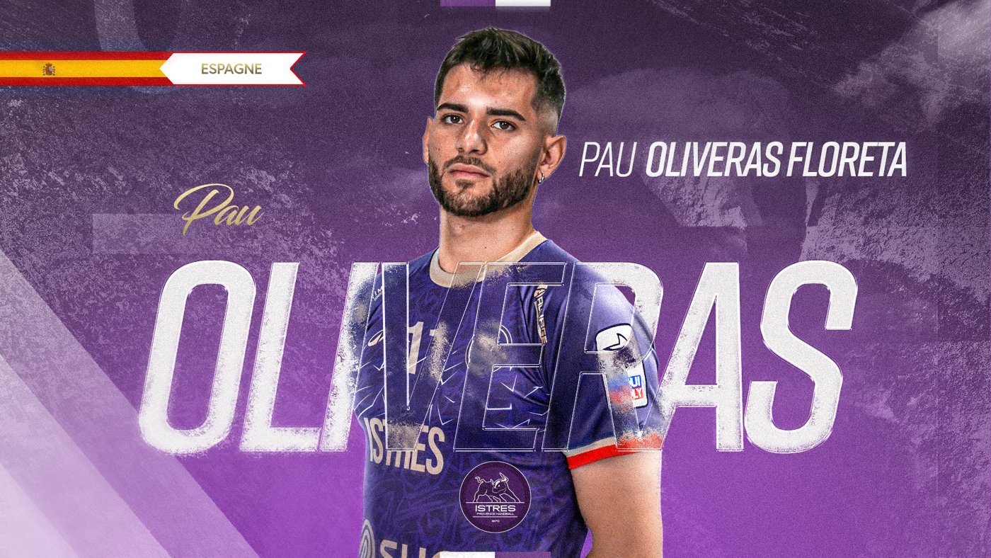 Pau Oliveras signe au Istres Provence Handball