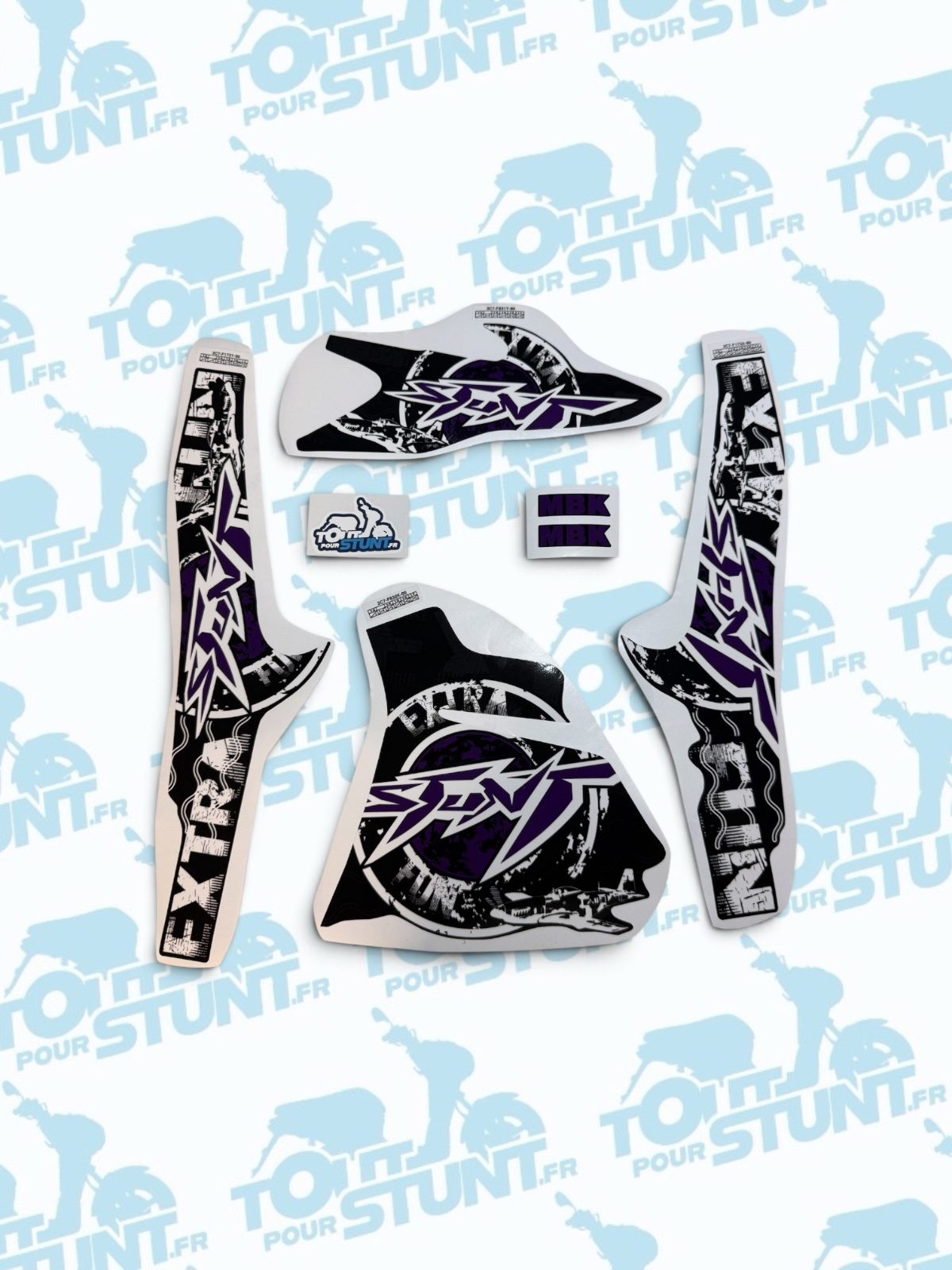 KIT DÉCO EXTRA FUN VIOLET MBK YAMAHA