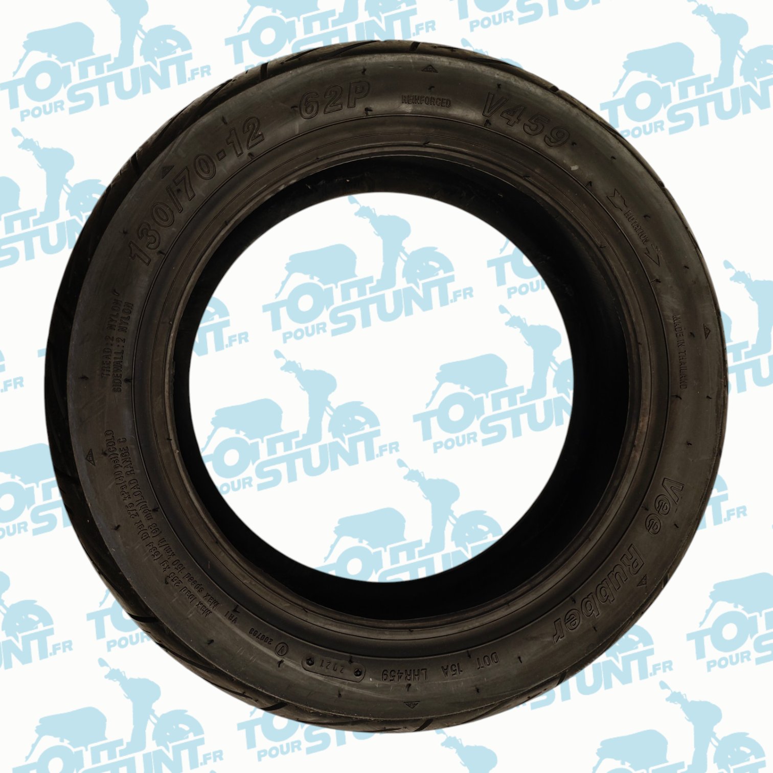 Remplacement pneu Stunt/Booster 120/70-12 scooter SCOOTER-MBK-STUNT-YAMAHA