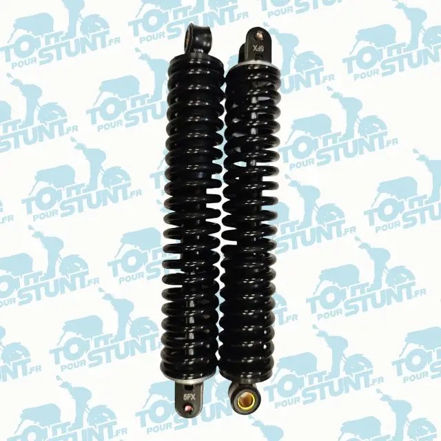 Amortisseur Noir Stunt Slider - vue de détail SCOOTER-MBK-STUNT-YAMAHA