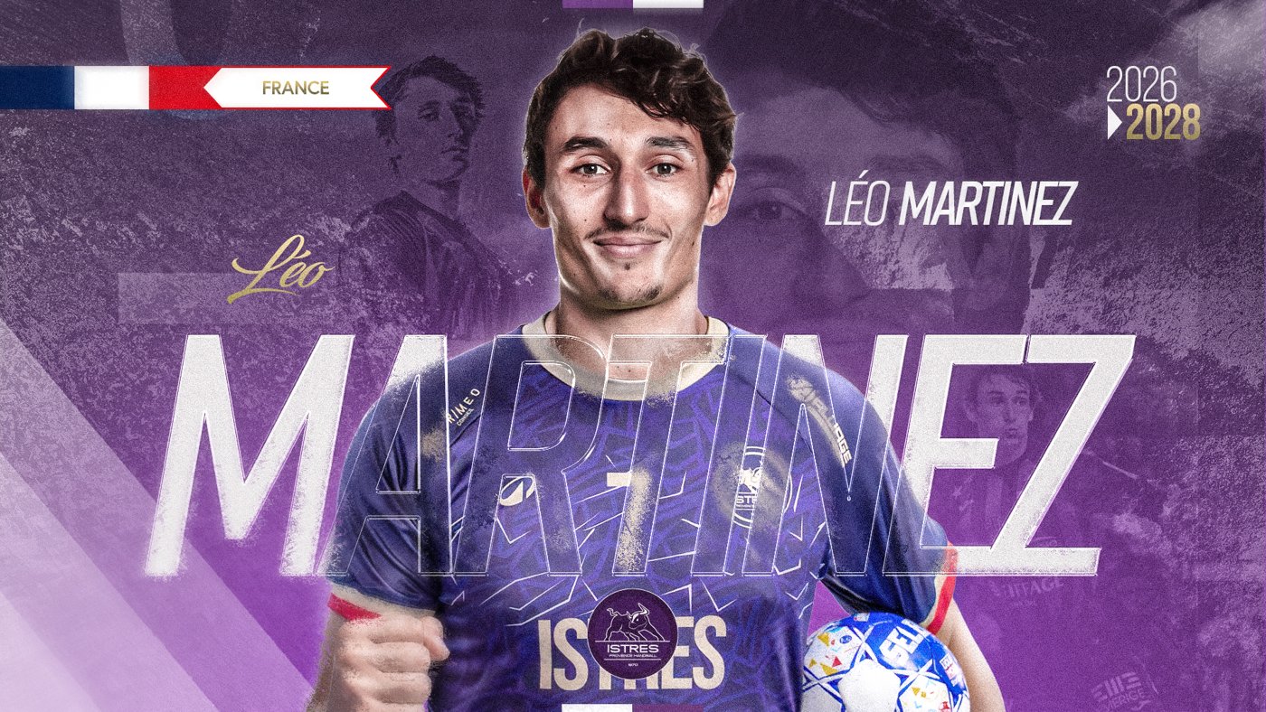 Léo Martinez rejoint le Istres Provence Handball