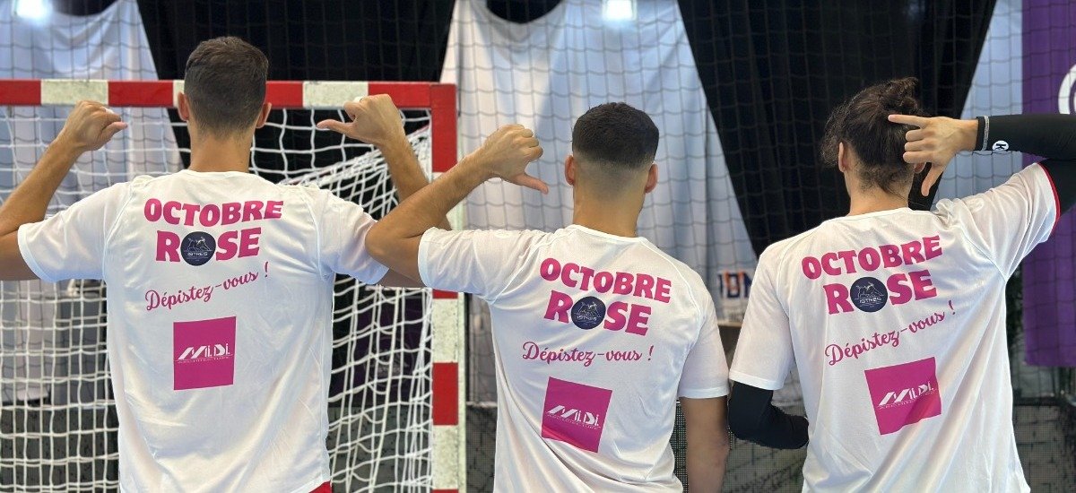Istres reçoit Cherbourg sous les couleurs d’Octobre Rose