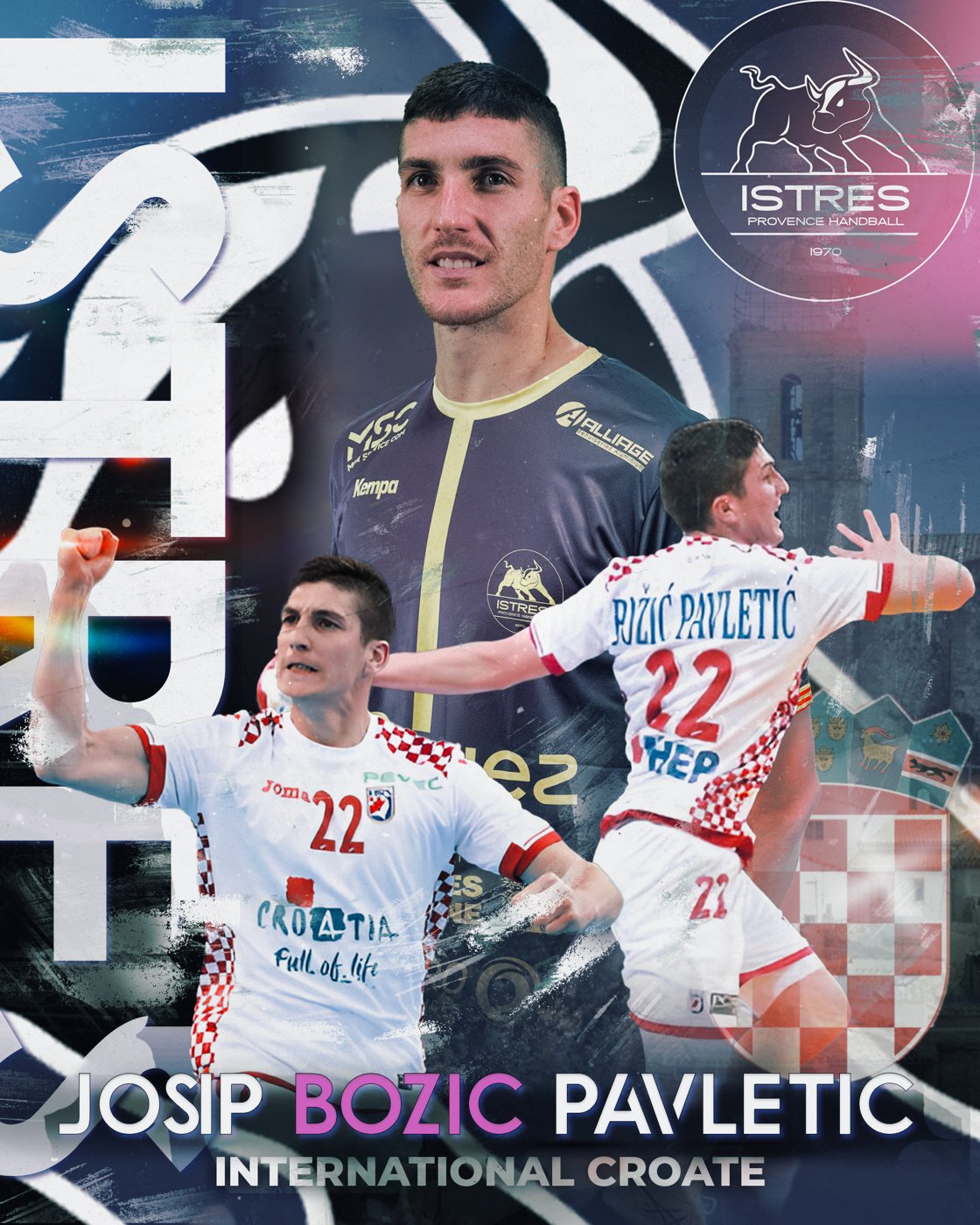 Josip Bozic Pavletic signe au Istres Provence Handball !
