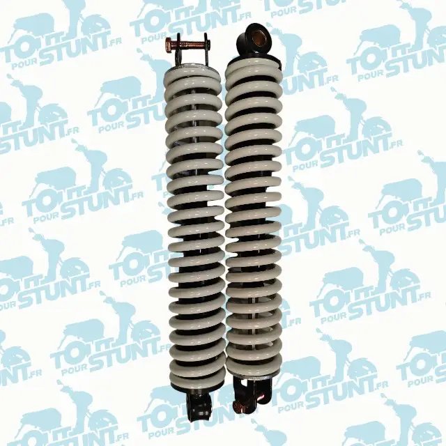 Amortisseur Blanc Stunt Slider - vue alternative SCOOTER-MBK-STUNT-YAMAHA