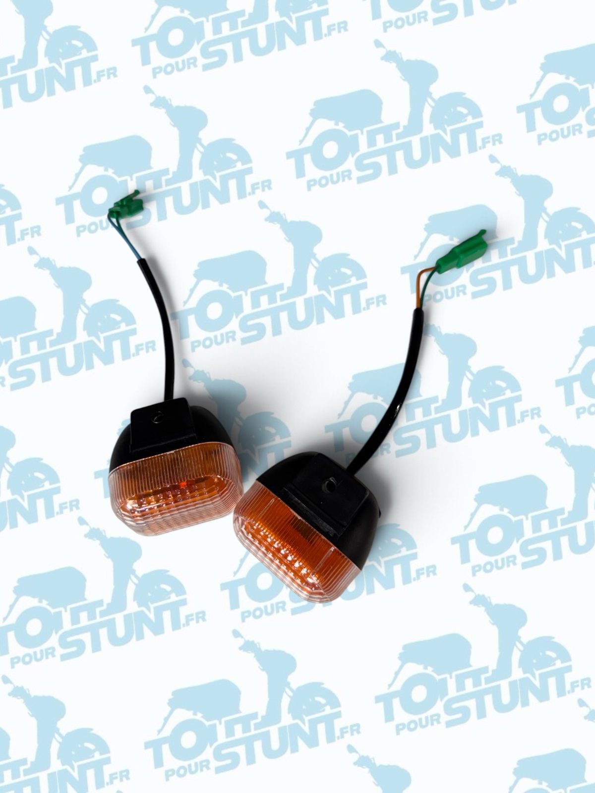 LOT 2 CLIGNOTANT ARRIÈRE STUNT SLIDER MBK YAMAHA