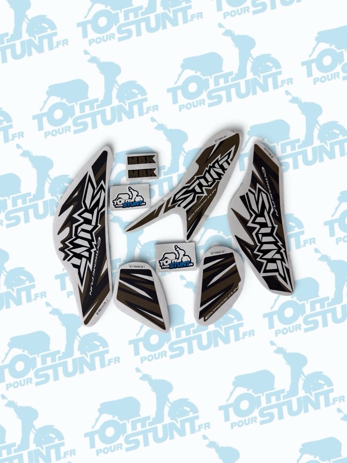 KIT DÉCO EXTRÊME FUN MARRON STUNT MBK
