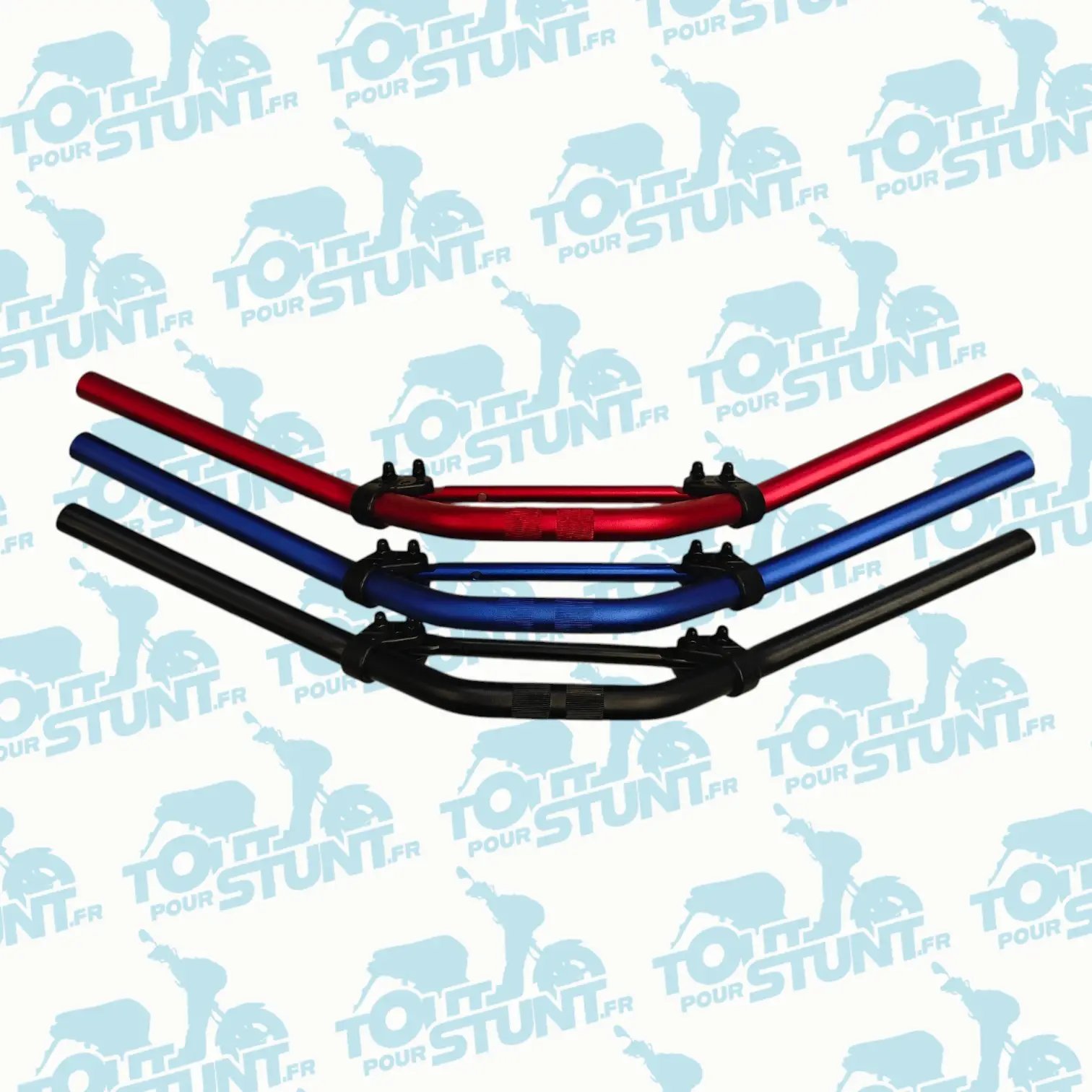 GUIDON NAKED STUNT-SLIDER-BOOSTER-BW’S-SPIRIT-NITRO-AEROX MBK YAMAHA