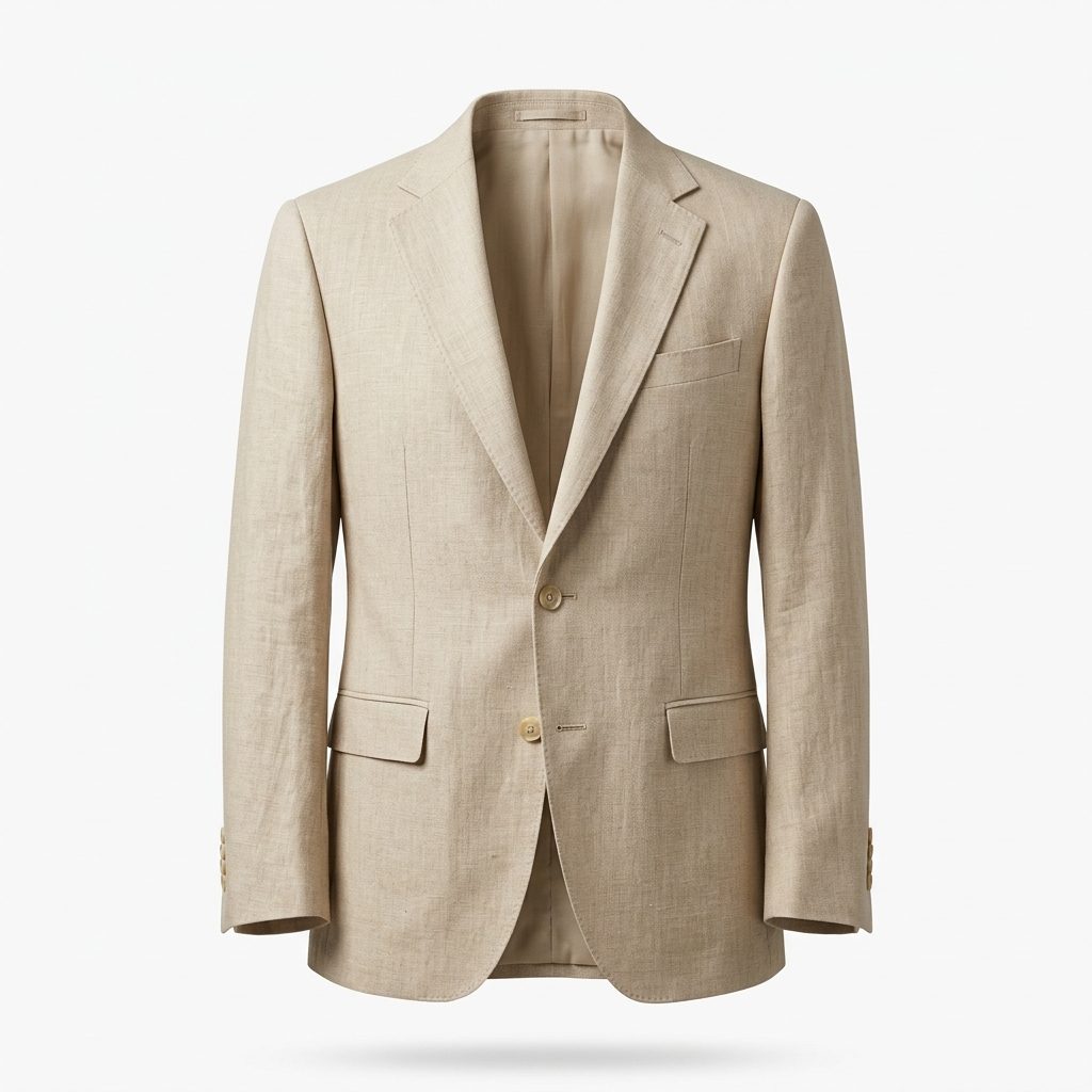 Blazer beige élégant