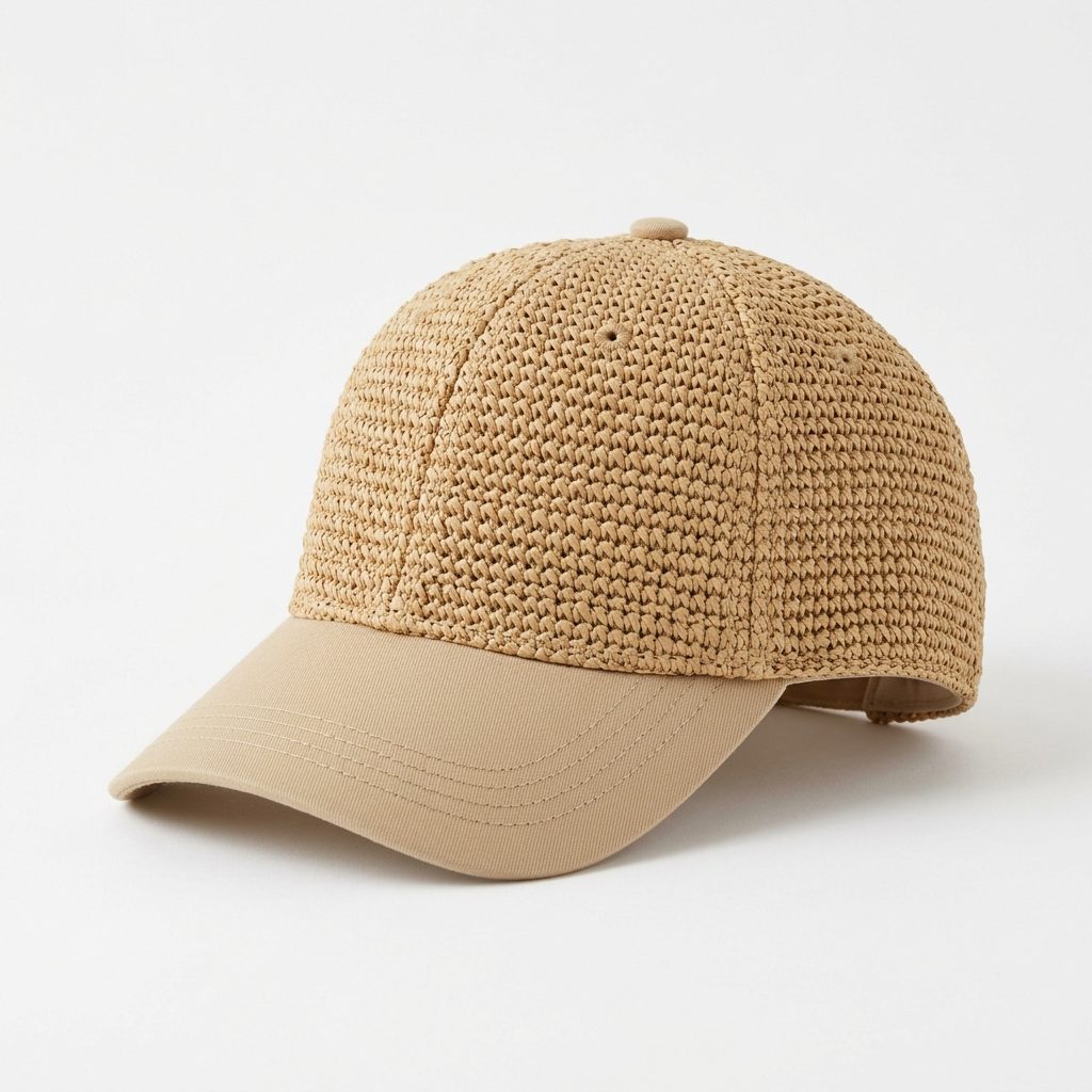 Casquette de paille